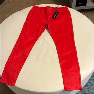Men's Skinny Red Jeans